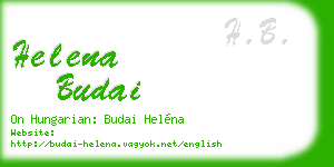 helena budai business card